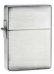Фото Зажигалка ZIPPO 1935 Replica™, латунь с покрытием Brushed Chrome, серебристая, матовая, 36х12x56 мм
