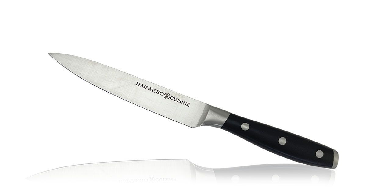 Набор из 3-х кухонных ножей Hatamoto H00709, сталь AUS-8 - фото 3