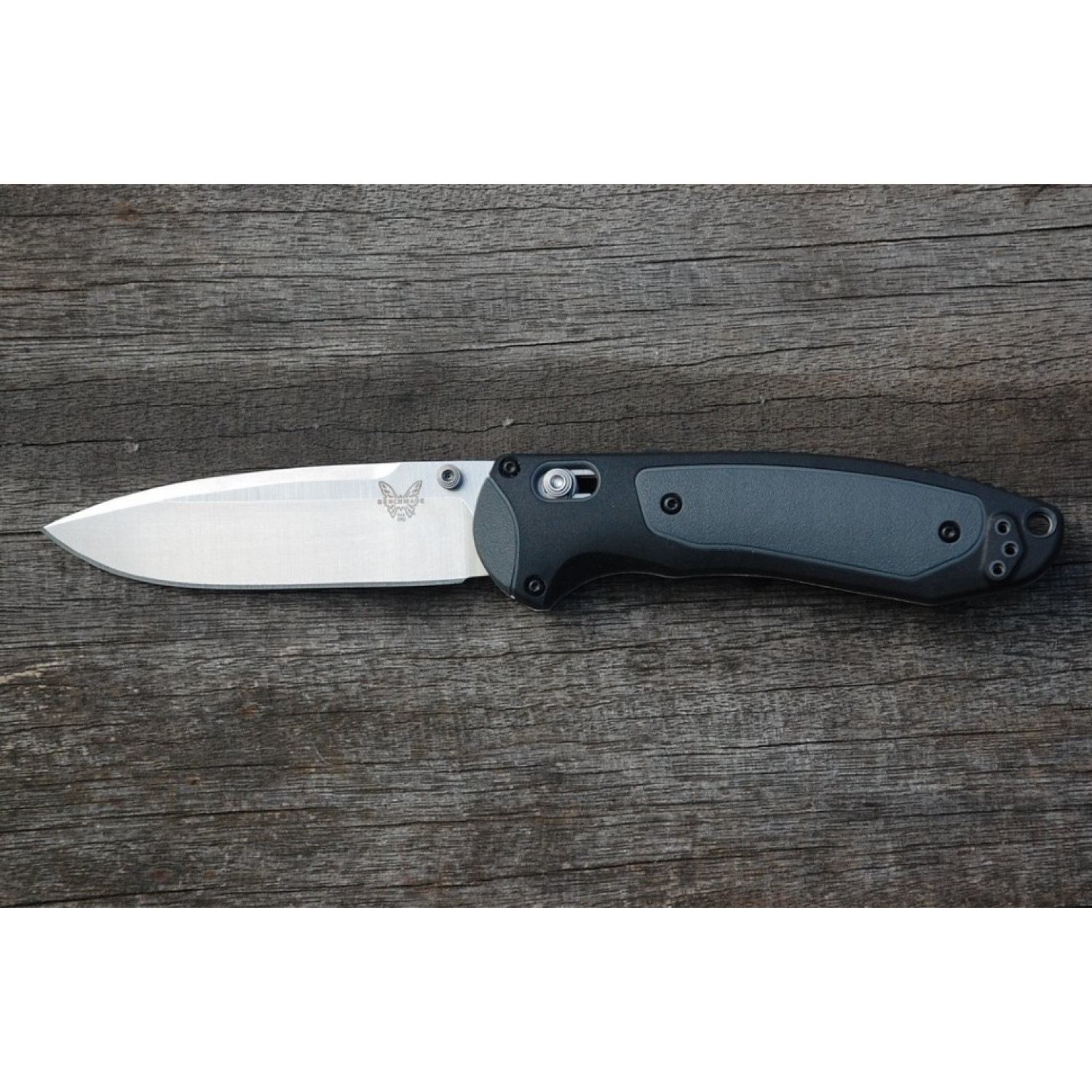 Складной нож Boost, Black Versaflex Handle with Gray Grivory Inlays - фото 8