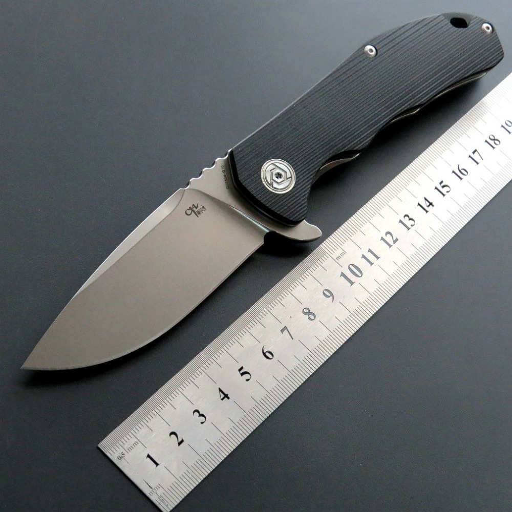 Складной нож CH3504 сталь D2, черный от Ножиков