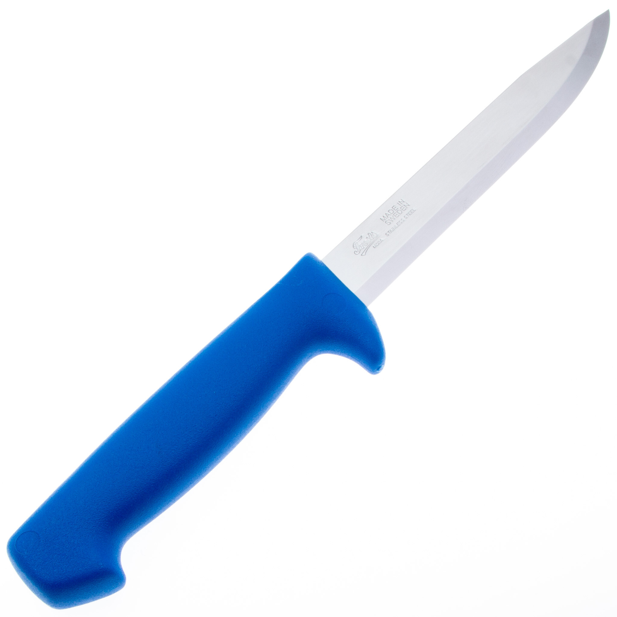 Нож для рыбы Morakniv Fishing Knife 146 мм, сталь Sandvik 12C27, рукоять пластик, blue - фото 2