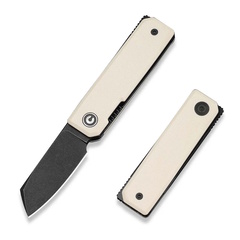 Фото Складной нож CIVIVI Kukei, сталь Nitro-V, рукоять G10, Ivory