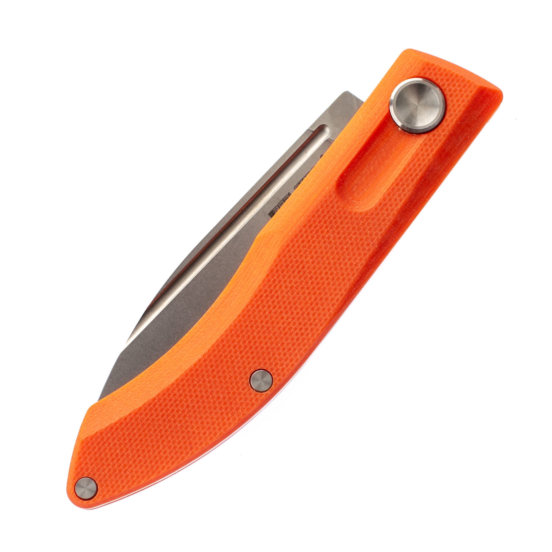 Складной нож Stella Orange RealSteel, сталь VG-10, рукоять G10 - фото 4
