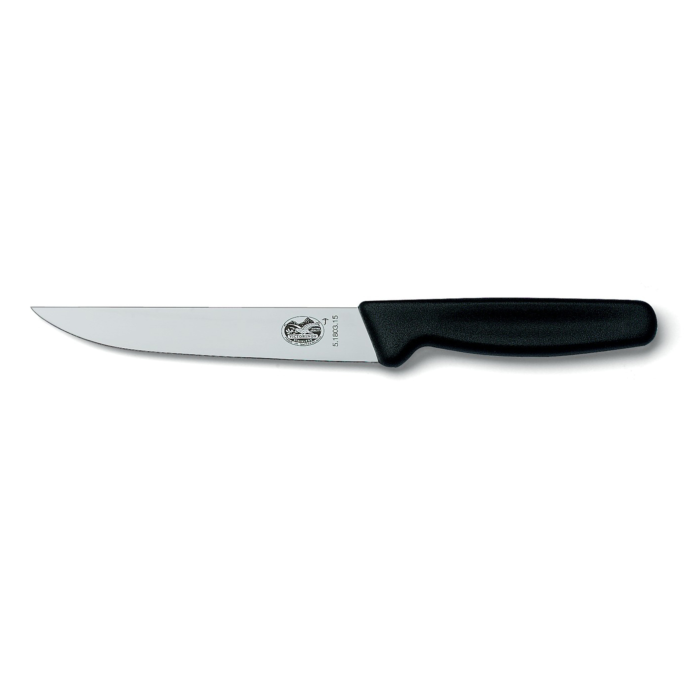 Кухонный нож для нарезки Victorinox Standard Carving, сталь X50CrMoV15, рукоять полипропилен, черный от Ножиков