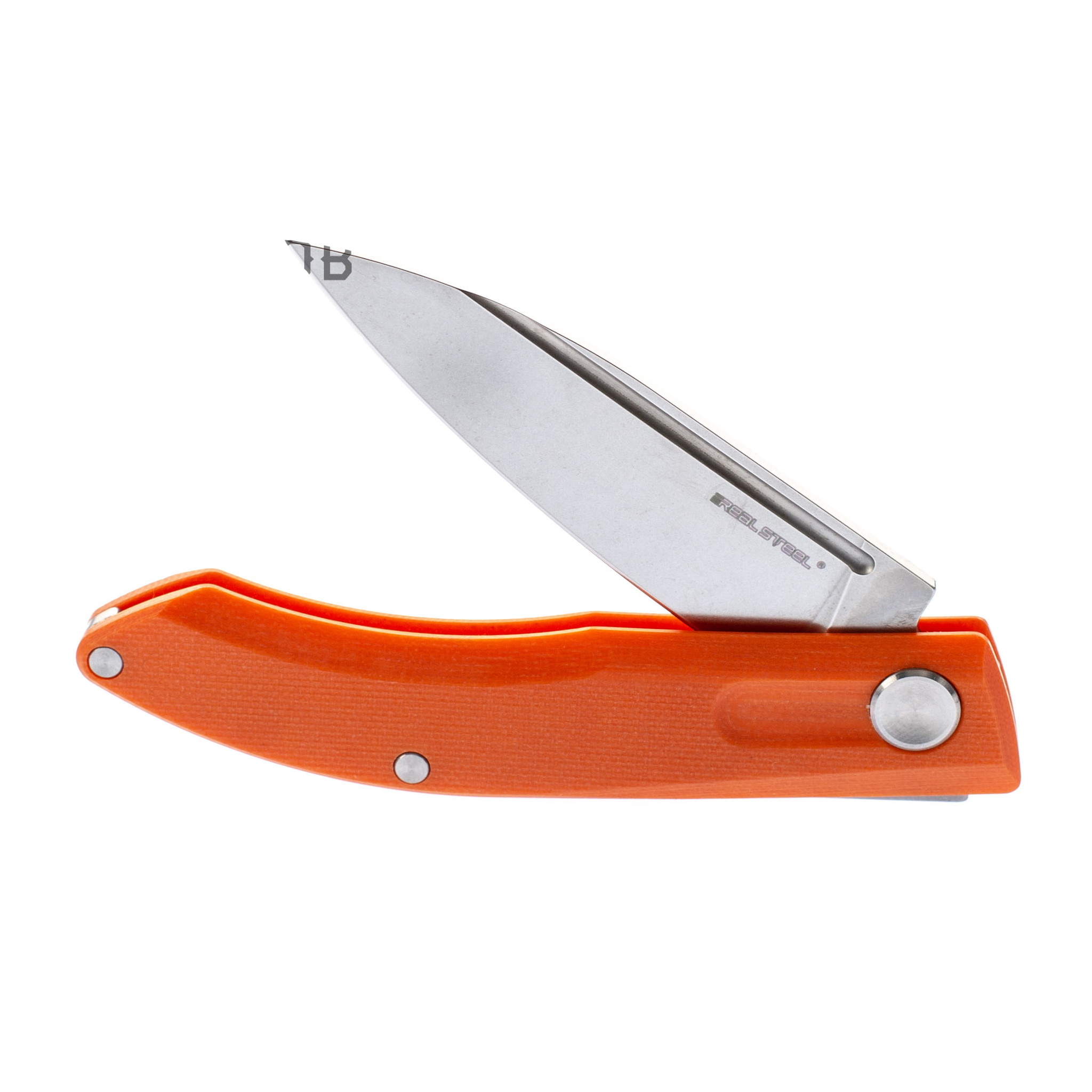 Складной нож Stella Orange RealSteel, сталь VG-10, рукоять G10 - фото 6