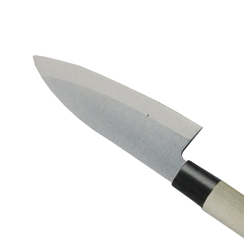 Нож кухонный Shimomura DAIMON-YA Деба, сталь Молибден-Ванадиевая, рукоять магнолия - фото 2
