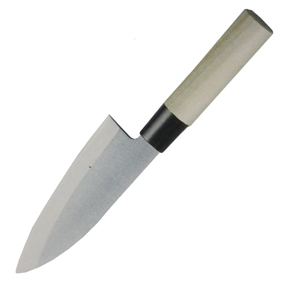 Нож кухонный Shimomura DAIMON-YA Деба, сталь Молибден-Ванадиевая, рукоять магнолия