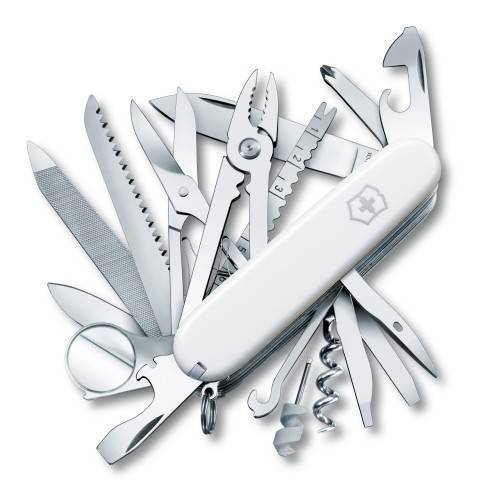 Нож перочинный Victorinox SwissChamp White 91 мм 33 функций - фото 1