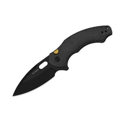 Фото Складной нож Kizer Roach XL, сталь Sandvik 14C28N, рукоять микарта, черный