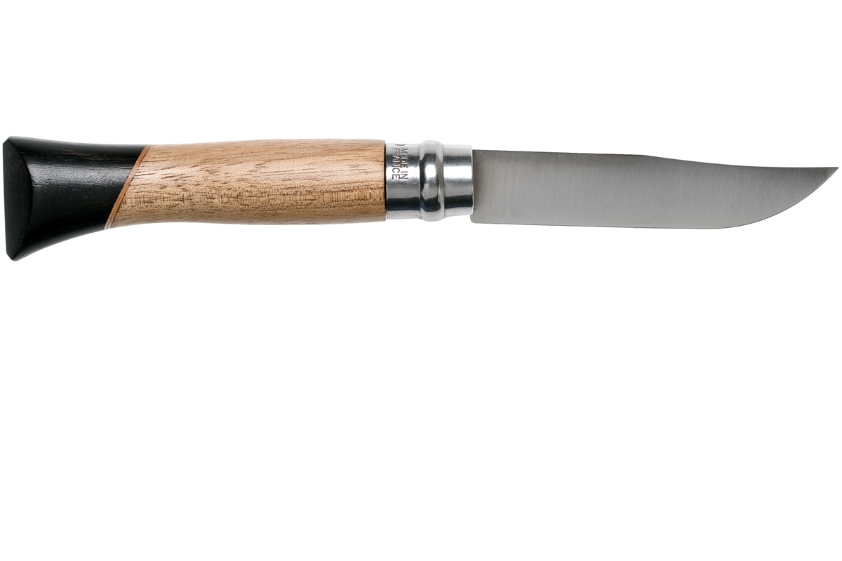 Нож складной Opinel N°06 Atelier Series 2018 Limited Edition, сталь Sandvik 12C27, рукоять орех/африканское дерево/клён, 002174 - фото 7