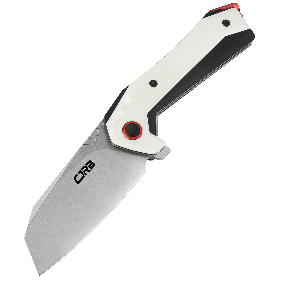 Складной нож CJRB Tigris, сталь AR-RPM9, White G10