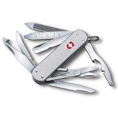 Фото Нож перочинный Victorinox MiniChamp, сталь X50CrMoV15, рукоять алюминиевый сплав Alox,серый