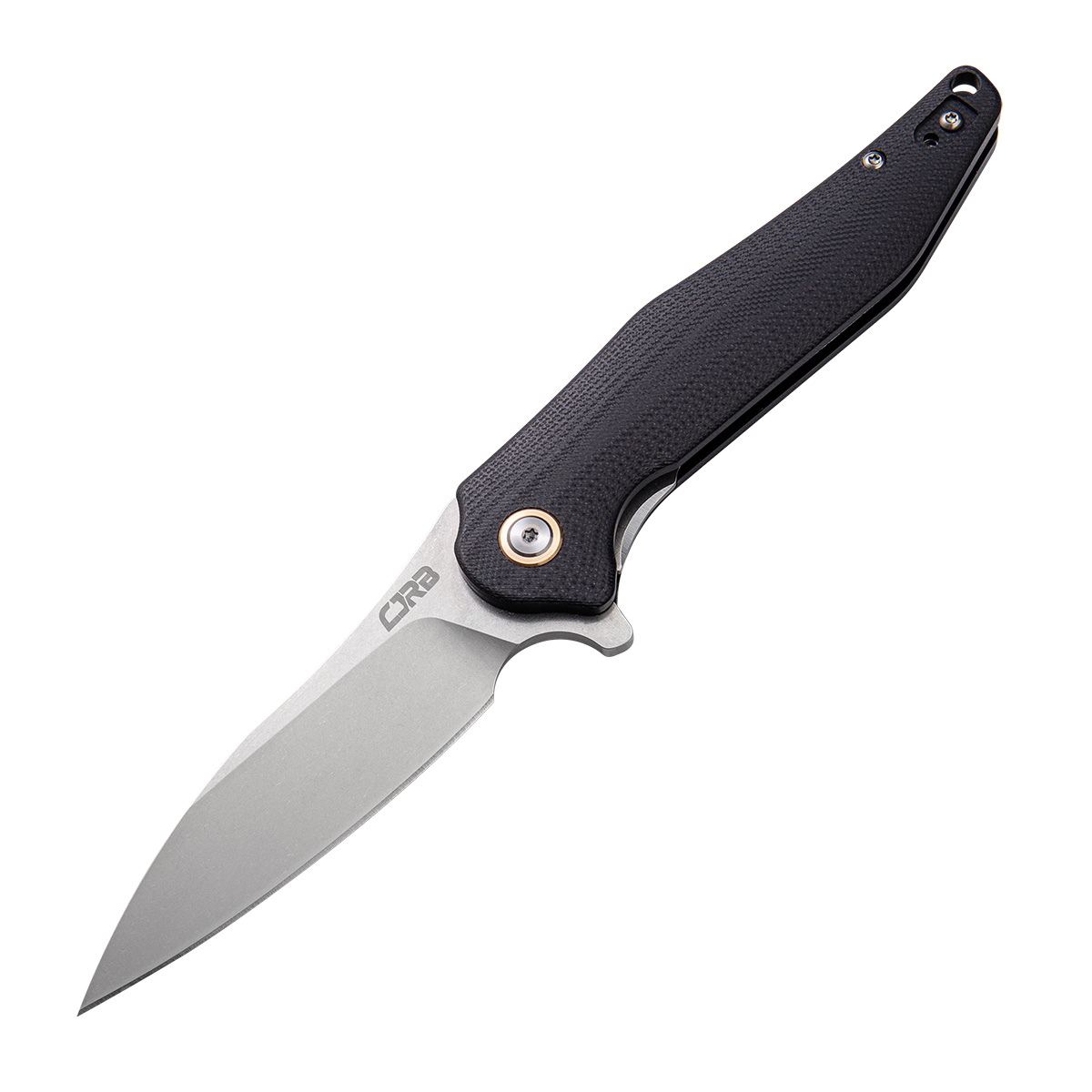 Складной нож CJRB Agave, сталь D2, рукоять G10, черный