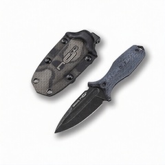 Фото Туристический нож N.C. Custom Grave blackwash сталь AUS-10, рукоять Micarta