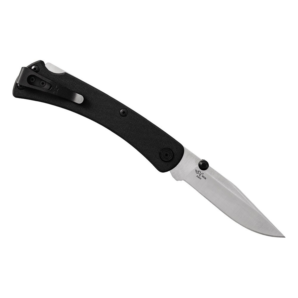 фото Складной нож buck slim pro trx black, сталь s30v, рукоять g10