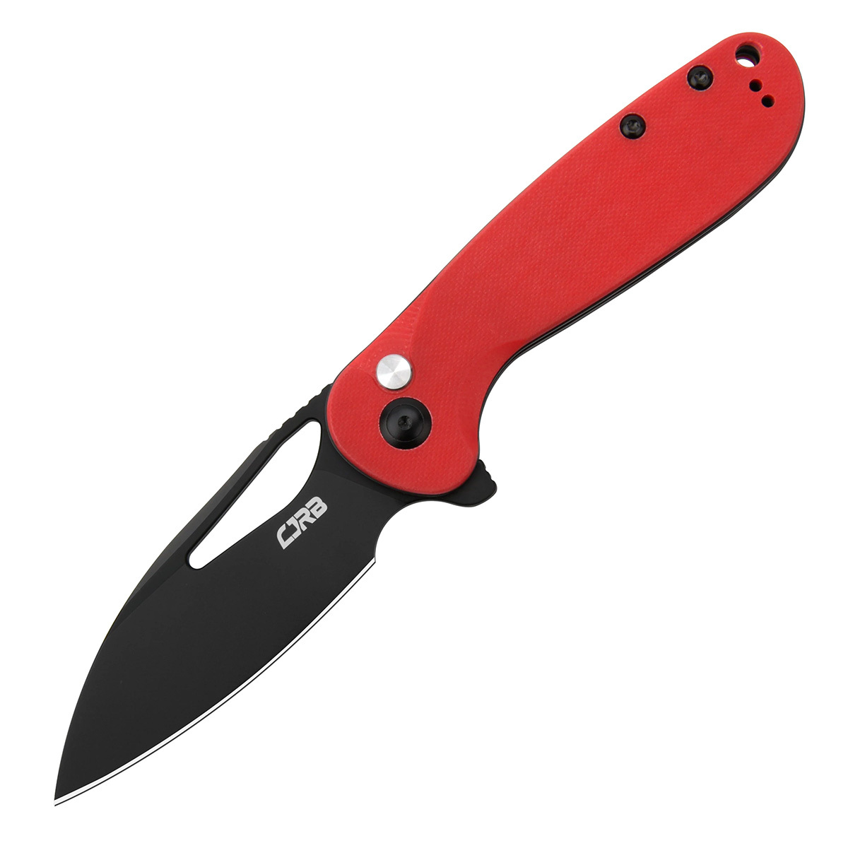 Складной нож CJRB Lago, сталь AR-RPM9, рукоять G10, красный - фото 1