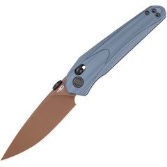 Фото Складной нож Bestech Knives Mothus, сталь 14C28N, рукоять G10, серо-голубой