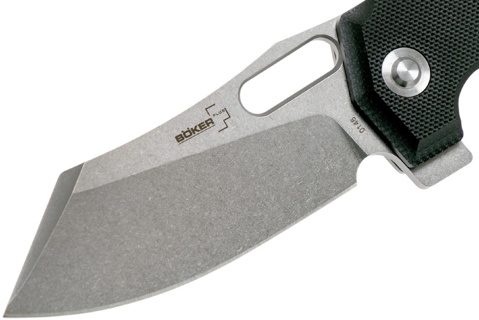 Нож складной Boker Plus Jason B. Stout Design Leviathan, сталь D2 Stonewash Plain, рукоять G10, 01BO751 - фото 5