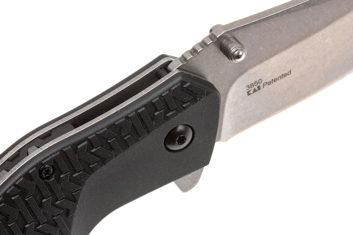 Складной нож Swerve KERSHAW 3850, сталь 8Cr13MOV Stonewashed, рукоять текстурированный термопластик GFN - фото 3