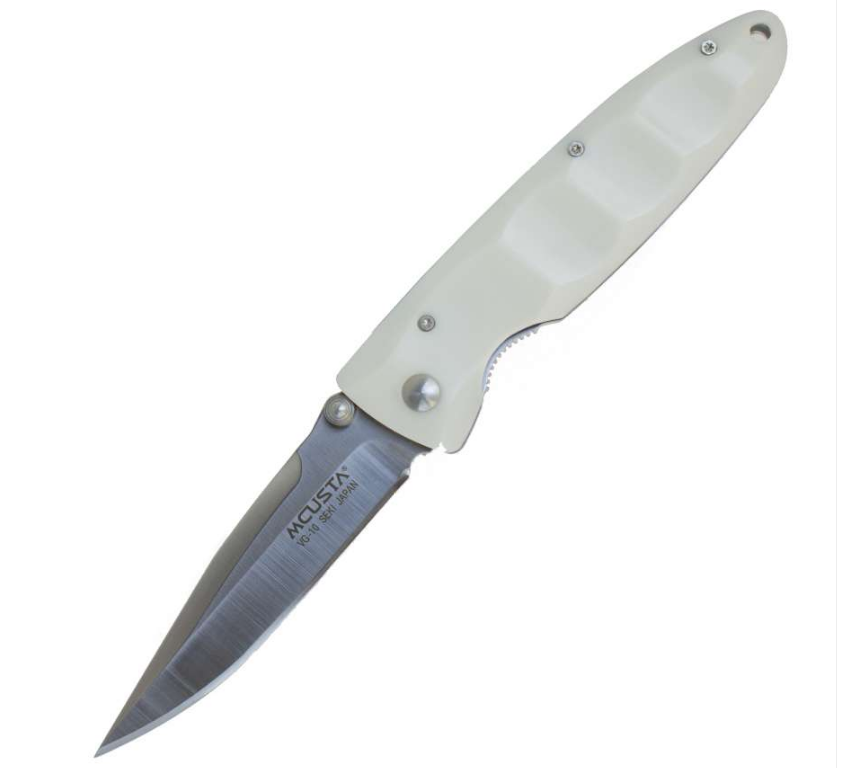 Складной нож Mcusta Classic wave MC-0015, сталь VG-10, рукоять Corian® (искусственный камень) от Ножиков