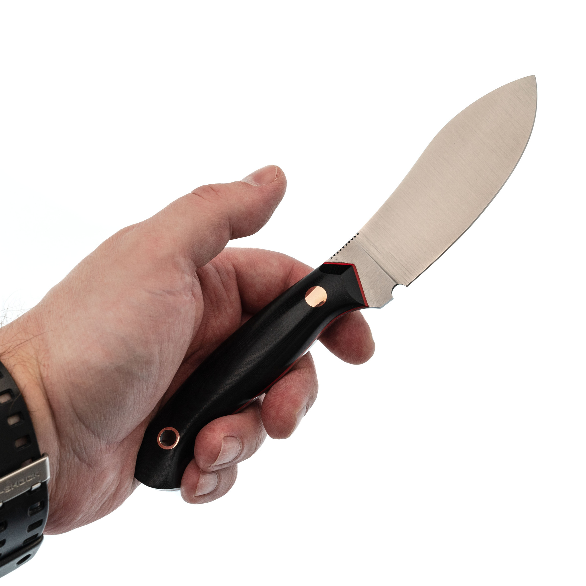 Нож Нессмук, сталь D2, рукоять карбон - фото 5