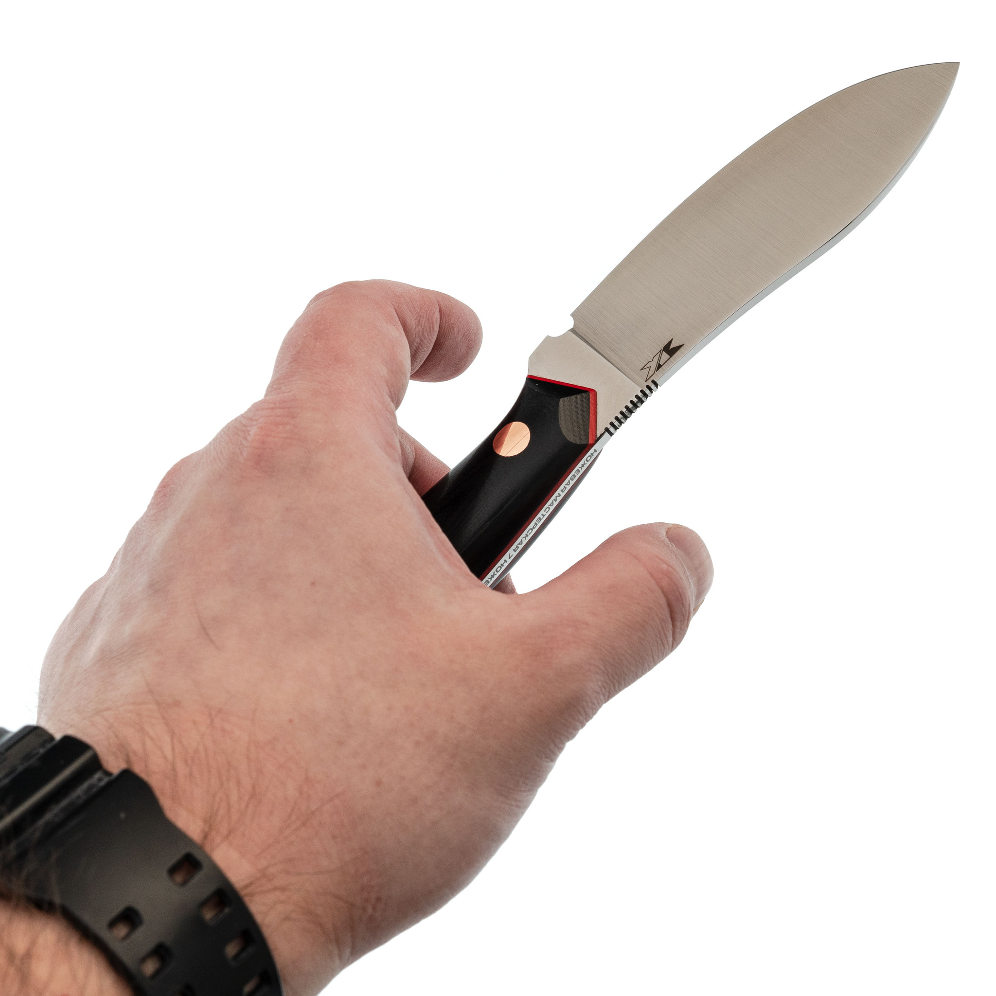 Нож Нессмук, сталь D2, рукоять карбон - фото 6