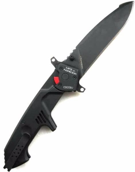 Складной нож Extrema Ratio MF3 Ingredior Drop Point Black, сталь Bhler N690, рукоять алюминиевый сплав