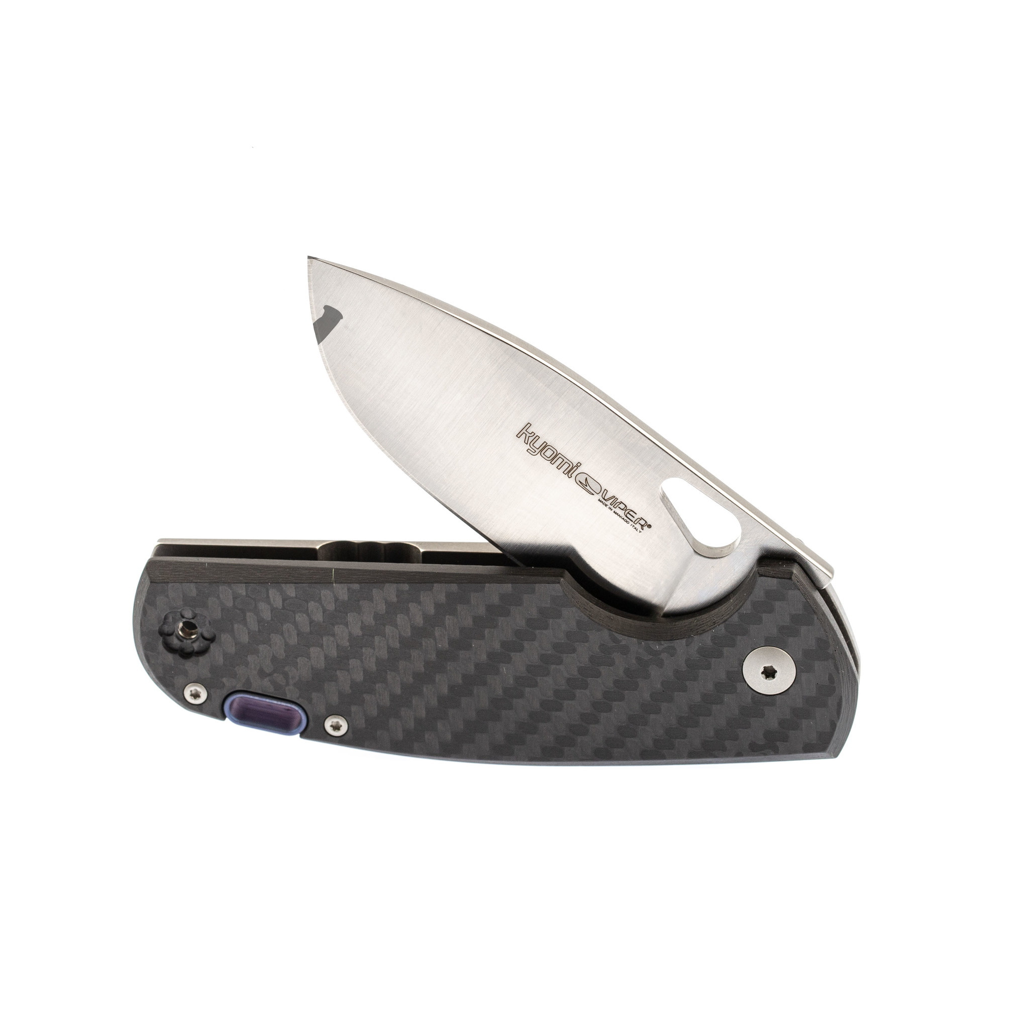Складной нож Viper Kyomi, сталь N690 Satin, Carbon Fiber от Ножиков
