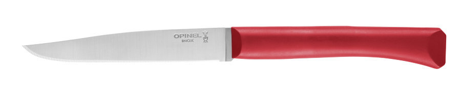 Нож столовый Opinel N°125 , полимерная ручка, нержавеющая сталь, красный от Ножиков