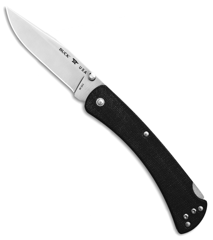 фото Складной нож buck folding hunter slim pro 0110bks4, сталь s30v, рукоять g-10