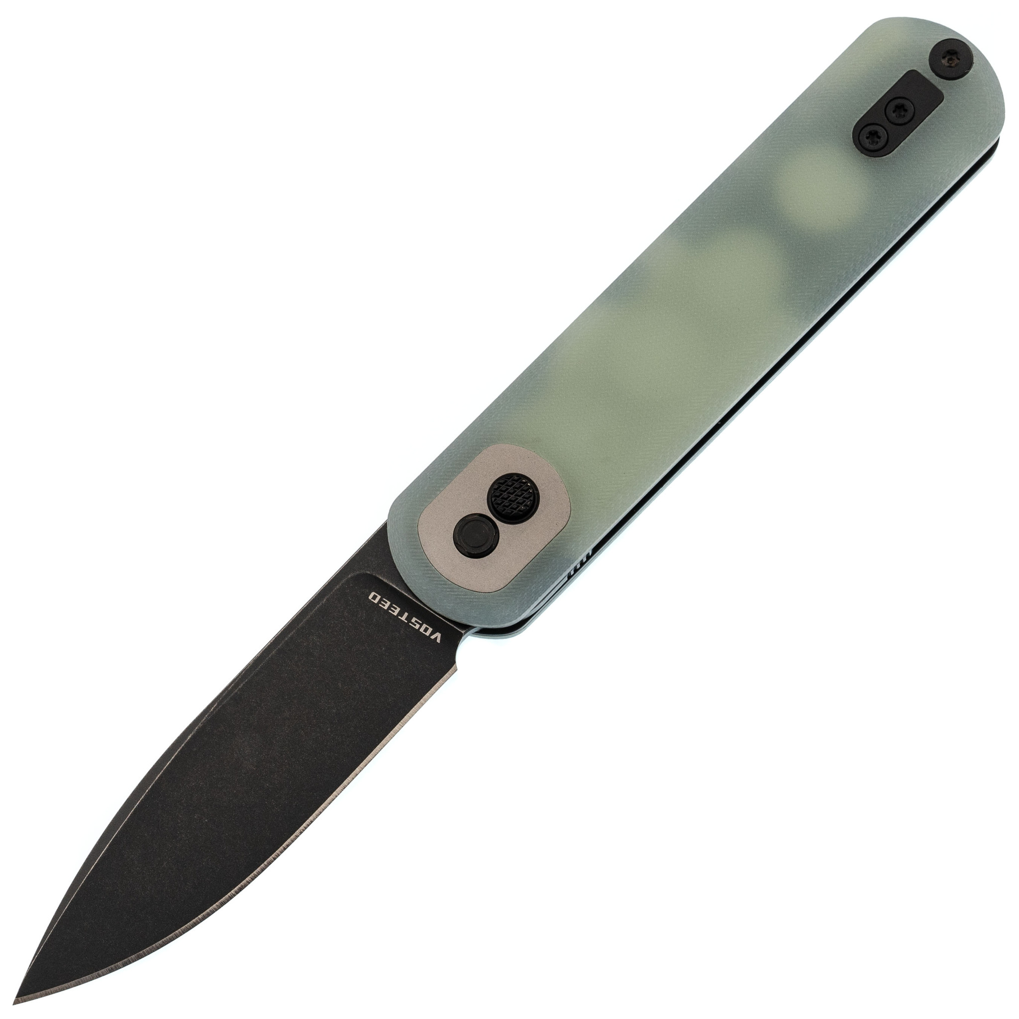 Складной нож Corgi Vosteed, сталь 14C28N, рукоять G10, jade - фото 1