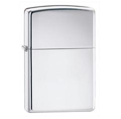 Фото Зажигалка ZIPPO Armor High Polish Chrome, латунь с ник.-хром. покрыт., серебр., глянцевая, 36х56х12мм