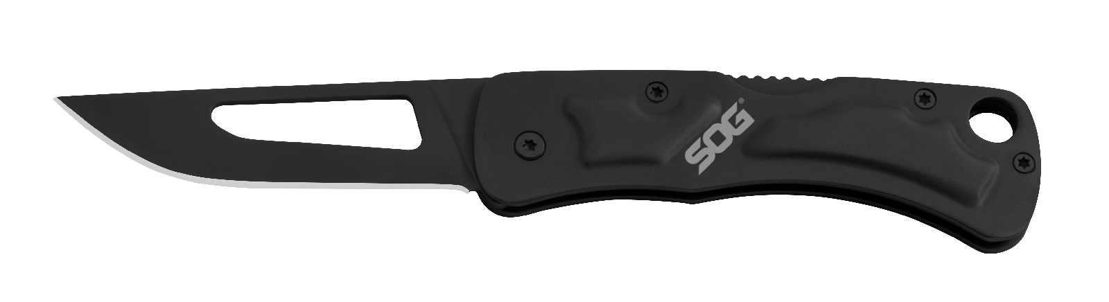 Складной нож Centi II - SOG CE1012, сталь 3Cr13MoV, рукоять нержавеющая сталь, чёрный