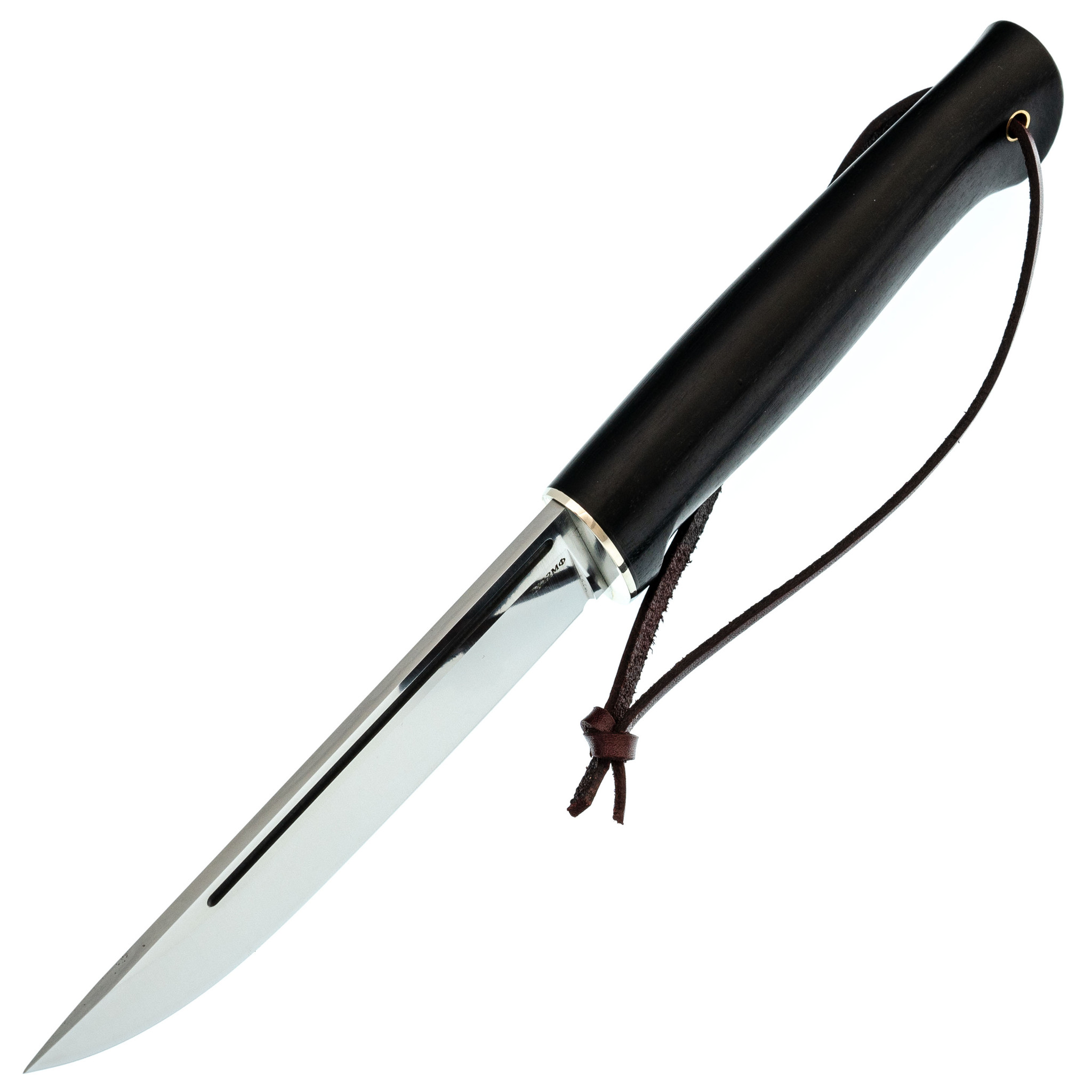 Нож Барбус, сталь Х12МФ, граб - фото 2