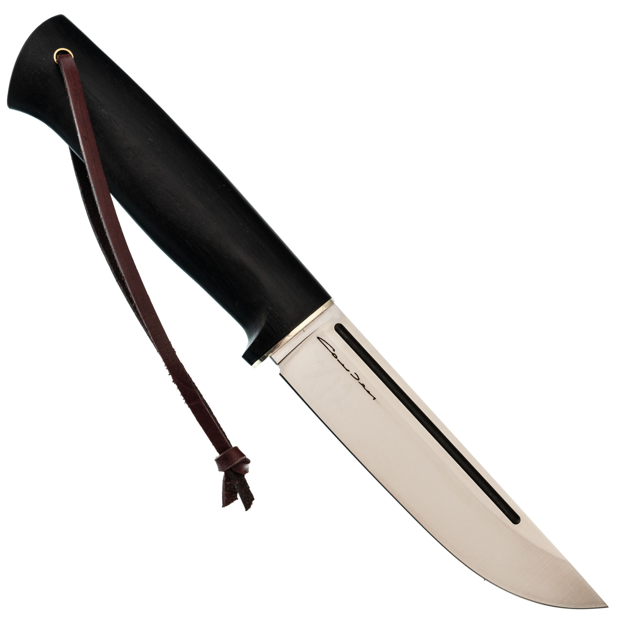 Нож Барбус, сталь Х12МФ, граб - фото 3