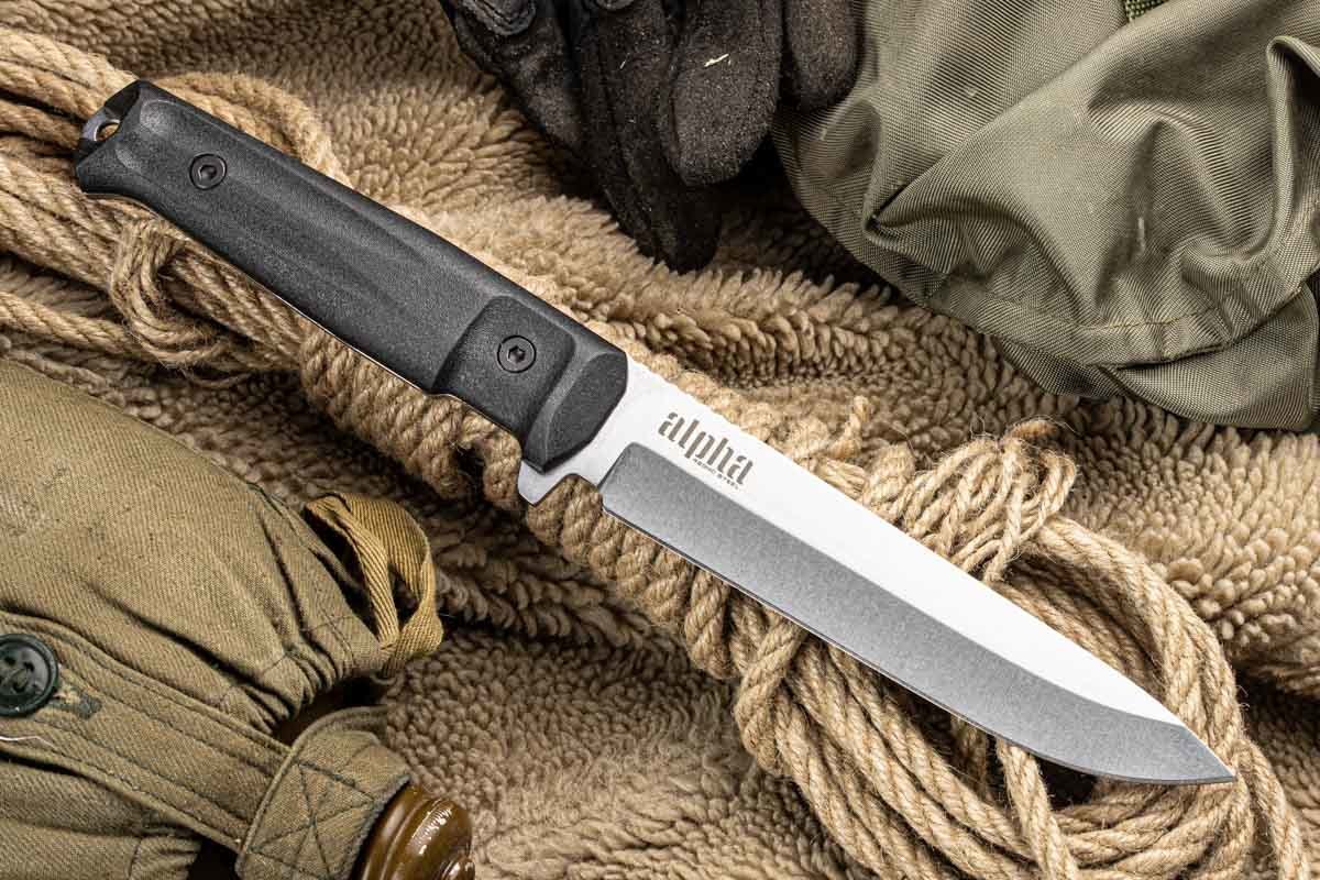 Тактический нож Alpha 420HC Lite, Kizlyar Supreme - фото 1