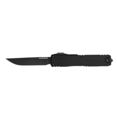 Фото Автоматический нож Microtech Ultratech ZBP Gen III S/E, сталь M390MK, рукоять алюминий, черный