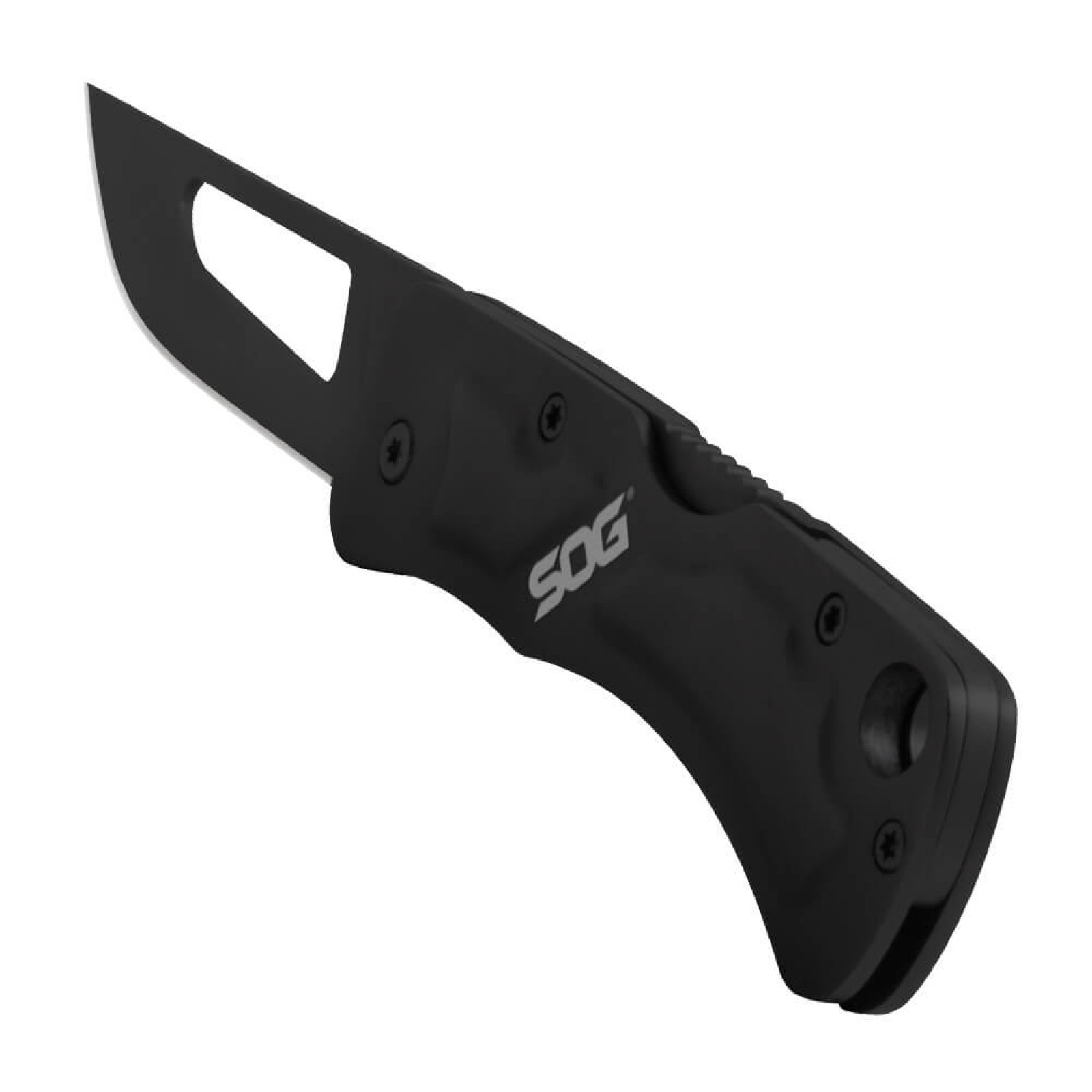 Складной нож Centi II - SOG CE1012, сталь 3Cr13MoV, рукоять нержавеющая сталь, чёрный от Ножиков