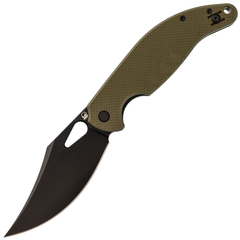 Фото Нож Barmaley Knives Барракуда, сталь VG-10, рукоять G10, оливковый