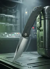 Фото Складной нож Morpheus Covenant, сталь M390, рукоять титан