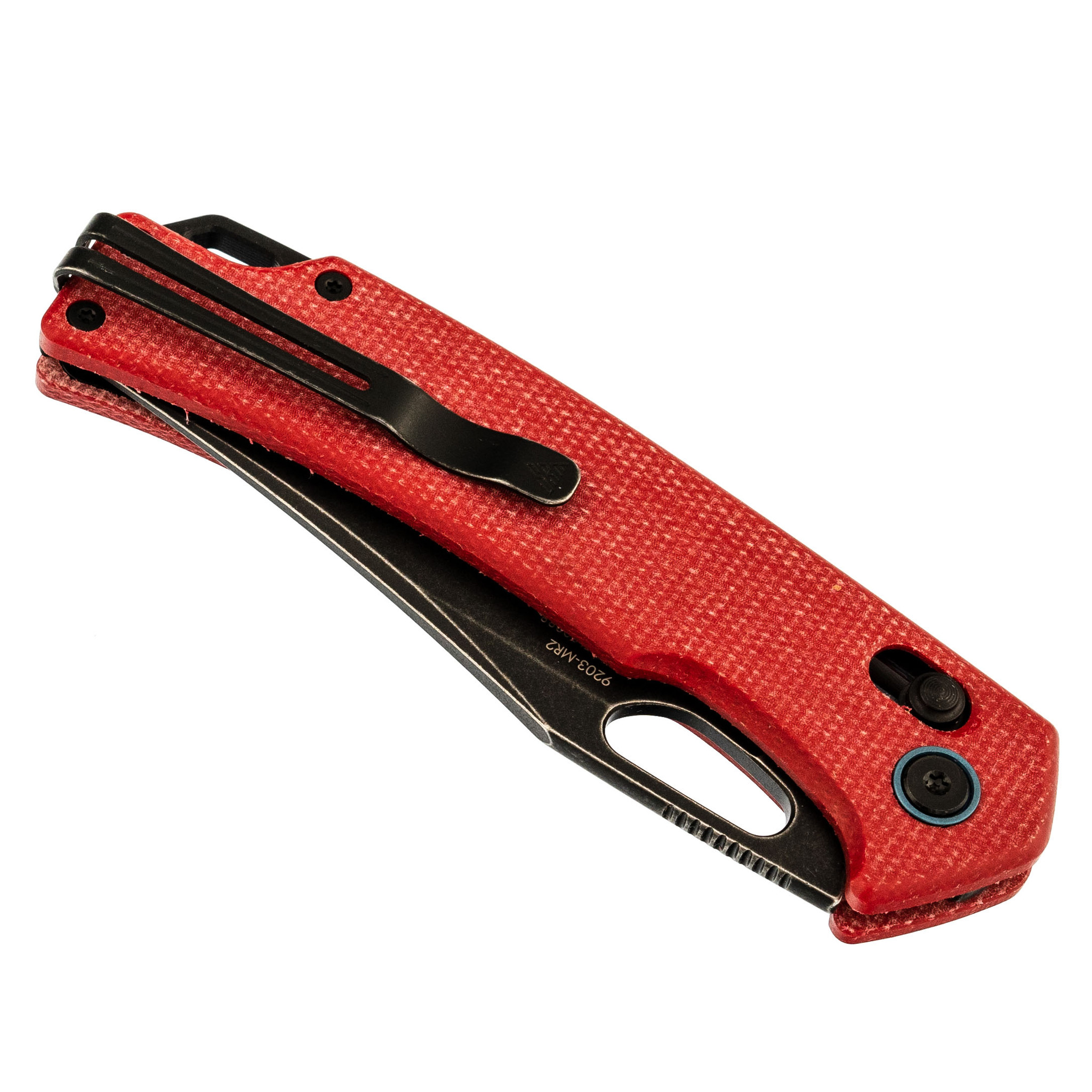 Складной нож SRM 9203-MR2, сталь 10Cr15CoMoV, рукоять Red Micarta - фото 9