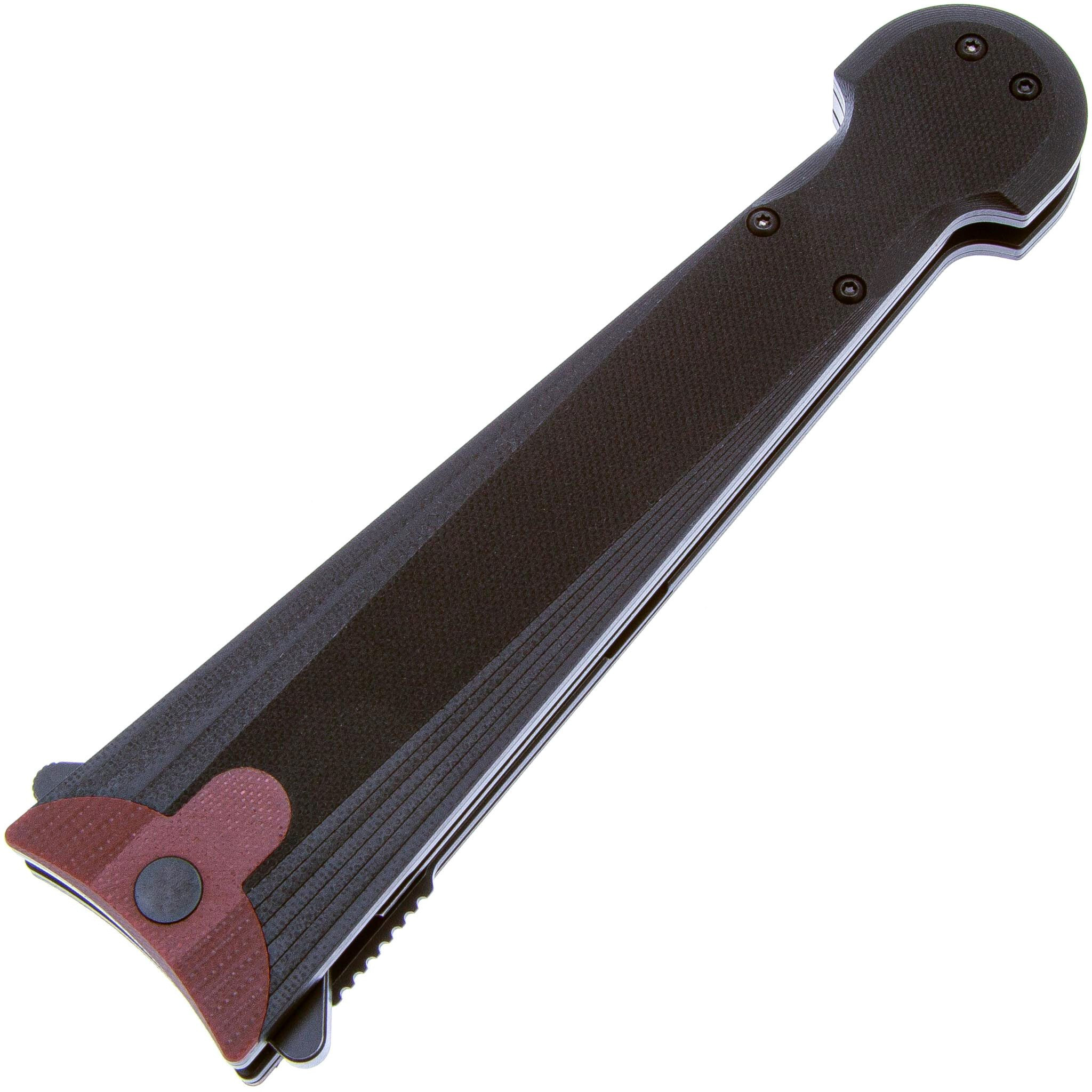 Складной нож Daggerr Cinquedea All Black, сталь D2, рукоять G10 - фото 3