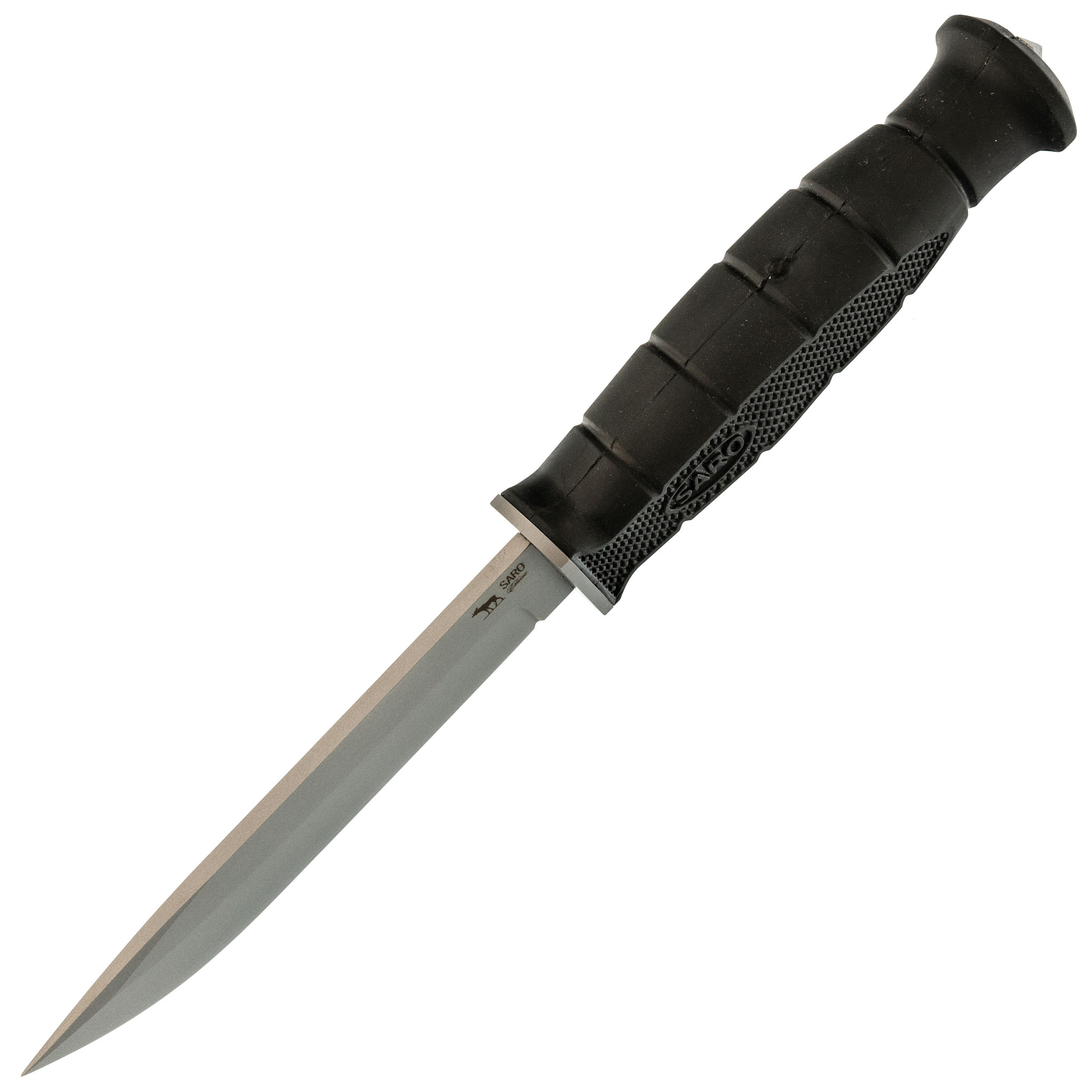 Нож Финский, сталь AUS6, рукоять резина - фото 2