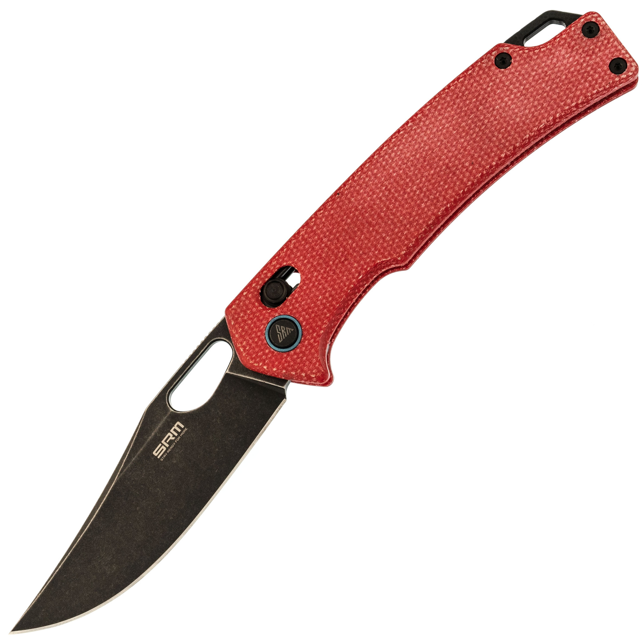 Складной нож SRM 9203-MR2, сталь 10Cr15CoMoV, рукоять Red Micarta, Бренды, SRM Knives