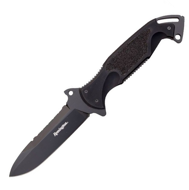 Нож с фиксированным клинком Remington Зулу I (Zulu) RM\895FD DLC, сталь Bohler N690 DLC, рукоять алюминий нож с фиксированным клинком ontario rd4 micarta серрейтор
