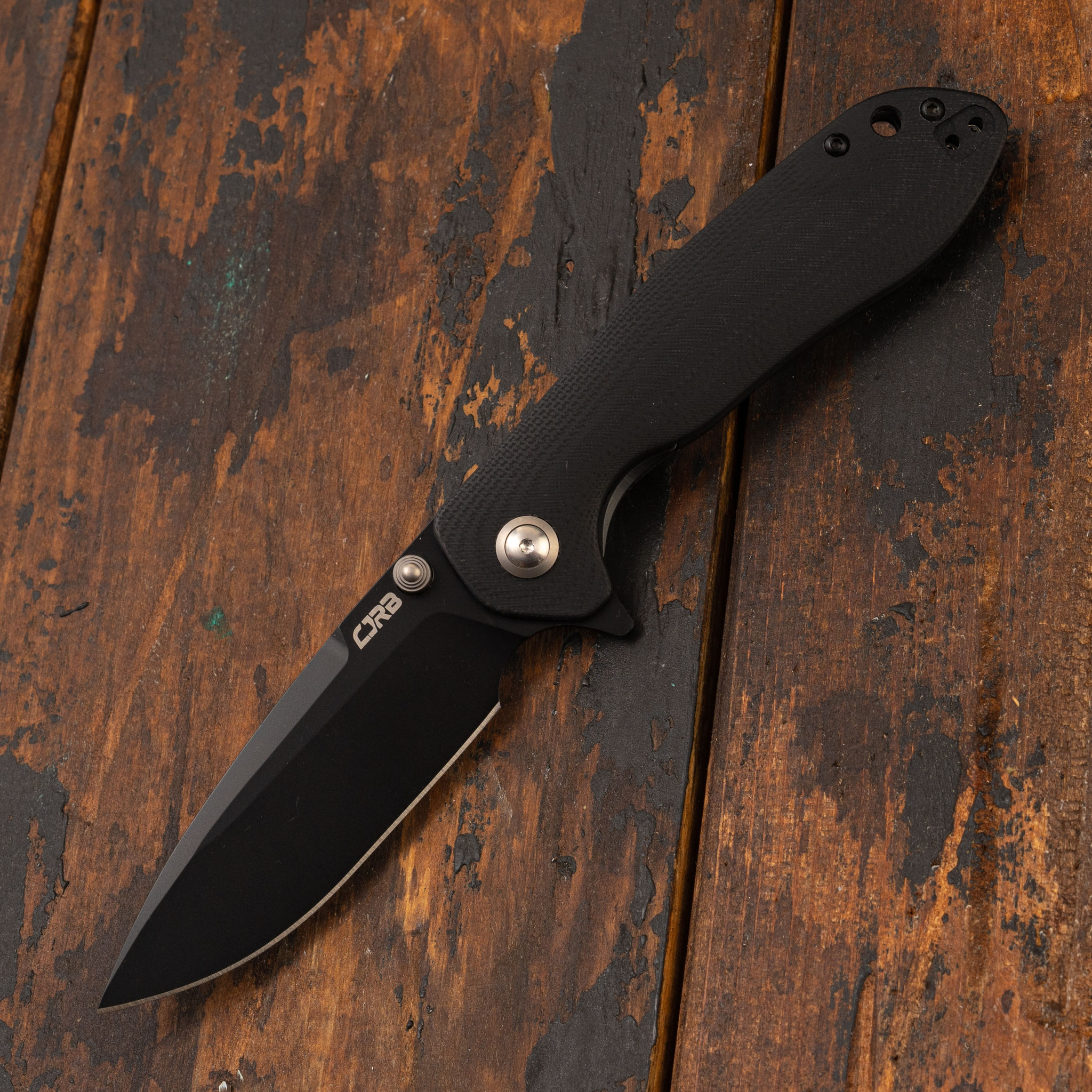 Складной нож CJRB Scoria, сталь AR-RPM9, Black G10 от Ножиков