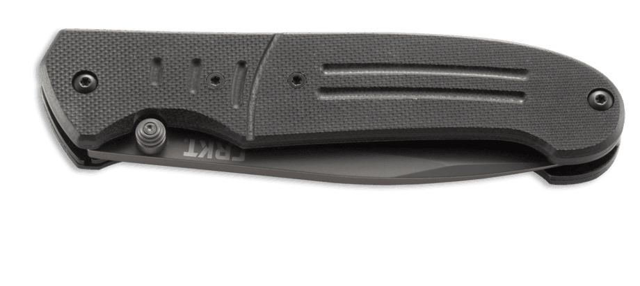 фото Полуавтоматический складной нож ignitor t, crkt 6860, сталь 8cr14mov titanium nitride, рукоять стеклотекстолит g10