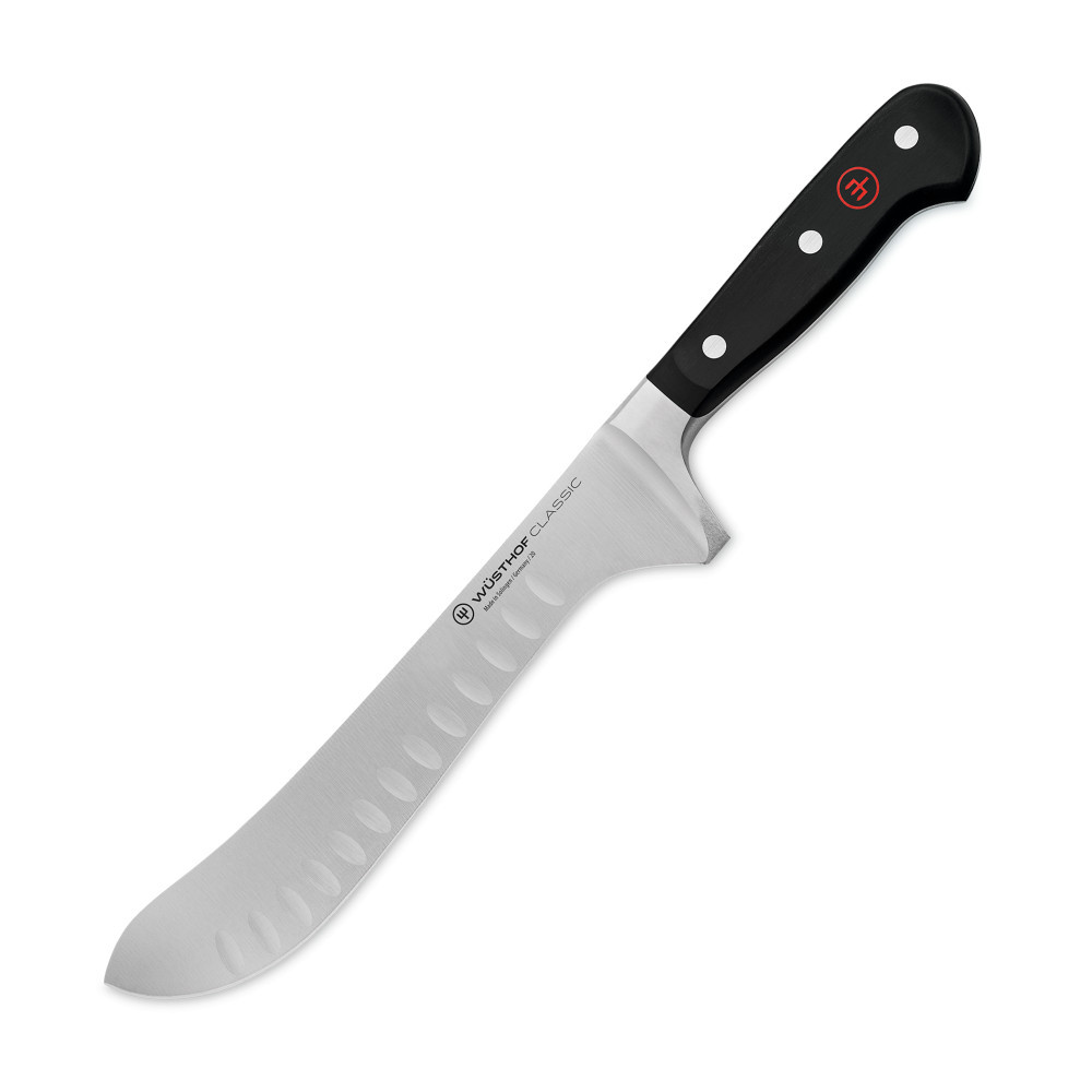 Нож кухонный, разделочный с углублениями на лезвии Classic, 200 мм