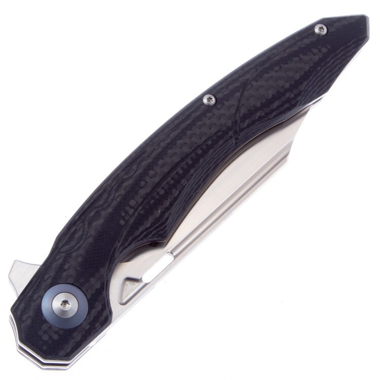 Складной нож Bestech Fanga, сталь D2, рукоять G10/Carbon - фото 3
