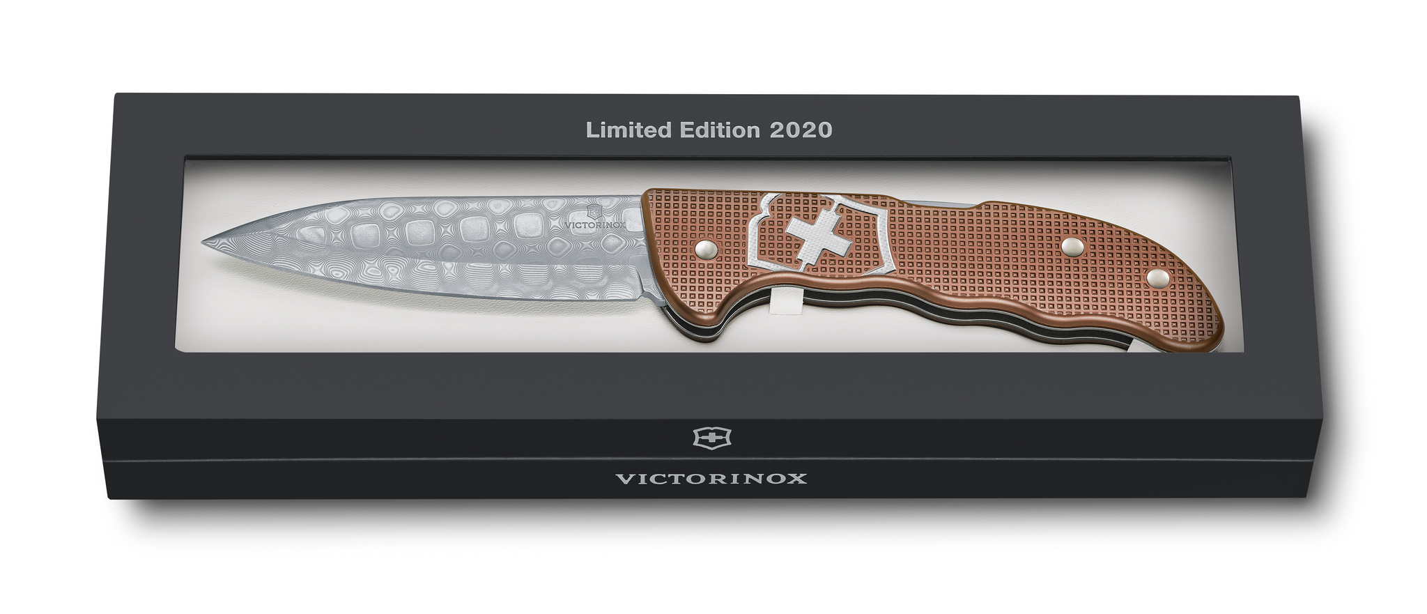 Нож складной Victorinox Hunter Pro Alox Damast, сталь дамаск, рукоять алюминий - фото 7